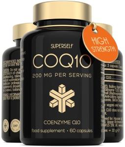 High Strength CoQ10 200mg - Vegan Heart Support