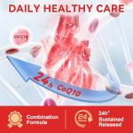 High Strength CoQ10 200mg Softgels with Omega 3