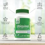 Ubiquinol 200mg CoQ-10 for Heart Health