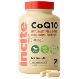 Incite Nutrition CoQ10 200mg - 120 Vegan Capsules