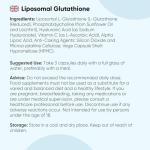 L-Glutathione 1000mg Capsules with Vitamin C