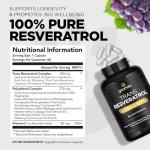 Goodvita Trans Resveratrol 650mg Supplement - 60 Capsules