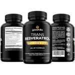 Goodvita Trans Resveratrol 650mg Supplement - 60 Capsules