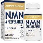 NAD+ Trans-Resveratrol 1100mg with Black Pepper