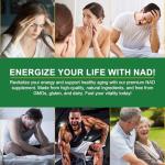 Liposomal NAD+ & Resveratrol Supplement for Energy