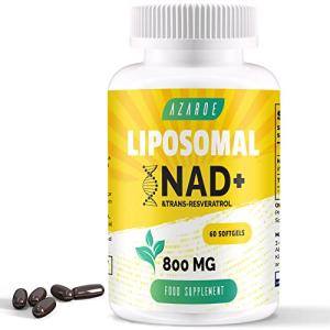 Liposomal NAD+ & Trans-Resveratrol 800mg Softgels
