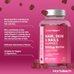 Hair Skin and Nails Vitamins with 5000mcg Biotin