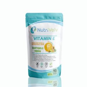 Vitamin E 400 IU Softgels for Skin Health