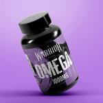 Warrior Omega 3 Fish Oil 1000mg - 60 Softgels