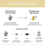 Vegan Omega-3 1200mg Algae Oil Softgels