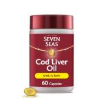 Seven Seas Omega-3 Cod Liver Oil, 60 Capsules