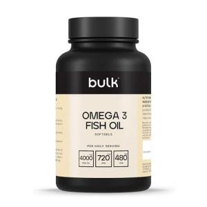 Omega 3 Fish Oil Softgels, 1000 mg, 90 Count
