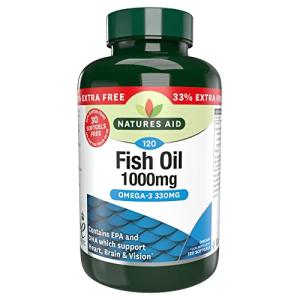 Nature's Aid Omega-3 Fish Oil 1000mg Softgels