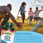 Nature's Aid Omega-3 Fish Oil 1000mg Softgels