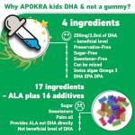 Vegan Omega 3 DHA Drops for Kids – 50mL