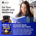 Omega 3 Fish Oil 2000mg Capsules with Vitamin E