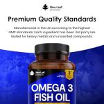 Omega 3 Fish Oil 2000mg Capsules with Vitamin E