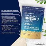 High Strength Omega 3 Fish Oil Capsules 2000mg