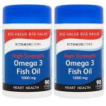 High Strength Omega 3 Fish Oil 1000mg Capsules