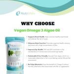 Vegan Omega 3 Algae Oil 500mg Softgels