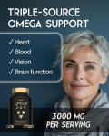 Omega 3 6 9 High Strength Softgels - 90 Count