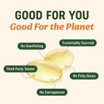 Vegan Omega 3 Algae Oil Softgels for Health