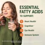Vegan Omega 3 Algae Oil Softgels for Health