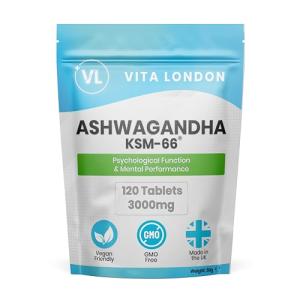 High Strength Ashwagandha KSM-66 Tablets 3000mg