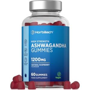 Ashwagandha Gummies 1200mg | 60 Vegan Gummies