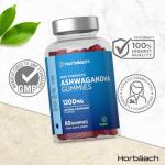 Ashwagandha Gummies 1200mg | 60 Vegan Gummies