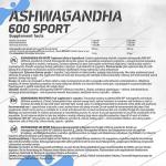 Olimp Ashwagandha 600 Sport Capsules (60 Count)