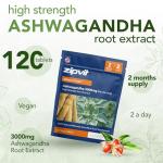 Zipvit Ashwagandha 3000mg Stress Relief Tablets