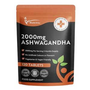 High Strength Ashwagandha 2000mg - 120 Tablets