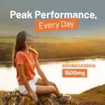 Ashwagandha 1500mg Vegan Tablets - 180 Count