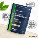 High Strength 2000mg Ashwagandha 365 Vegan Tablets