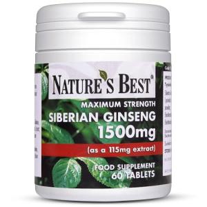 Siberian Ginseng 1500mg - 60 Tablets