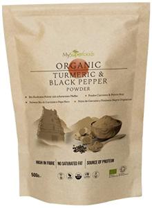 Organic Turmeric Powder with Black Pepper 500g
