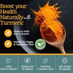 Pure Organic Turmeric Powder - 100G, GMO-Free