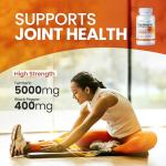 Turmeric 5000mg Tablets with Black Pepper - 180 Count