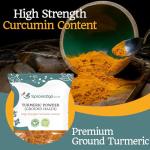 Pure Organic Turmeric Powder - 100G, GMO-Free