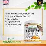Turmeric with Black Pepper Capsules - 365 Count