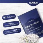 Valerian Root Tablets - 90 Vegan Tablets