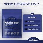 Valerian Root Tablets - 90 Vegan Tablets