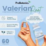 Organic Valerian Root 900mg for Better Sleep
