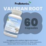 Organic Valerian Root 900mg for Better Sleep