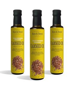 Organic Cold Pressed Flax Seed Oil - 750ml