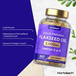 Flaxseed Oil Capsules 2000mg | 360 Count