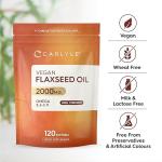 Flaxseed Oil Capsules 2000mg – 120 Count
