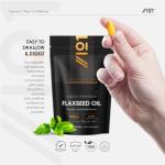 Flaxseed Oil 2000mg Vegan Softgels - 90 Count