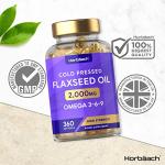 Flaxseed Oil Capsules 2000mg | 360 Count